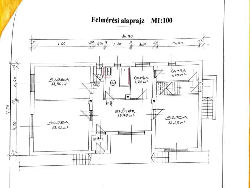 Gönci családi ház eladó 110m² 1117m² telekkel