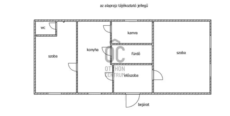 Répceszemere családi ház eladó 60 nm 2 szoba
