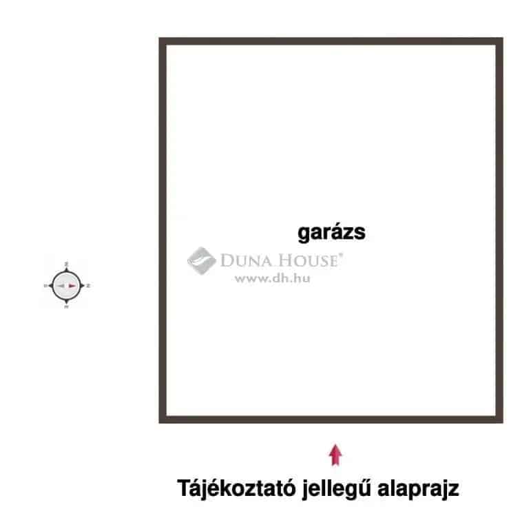 18 nm-es Garázs Eladó Debrecenben a Nagyerdő Közelében