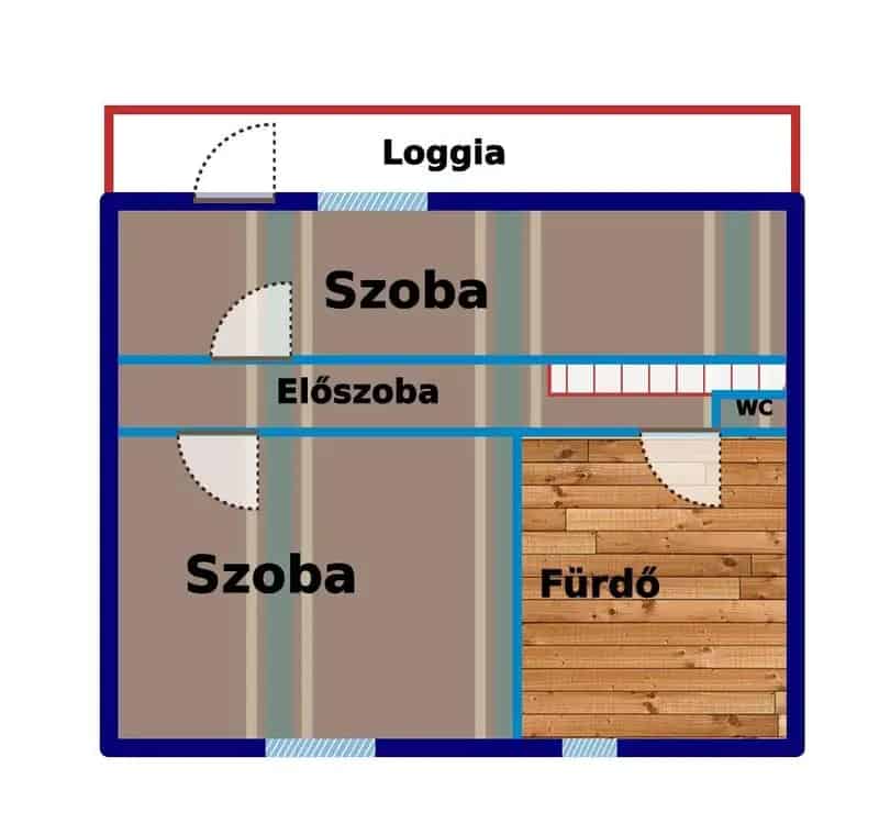 Újdombóvár Sorház eladó - Felújítandó
