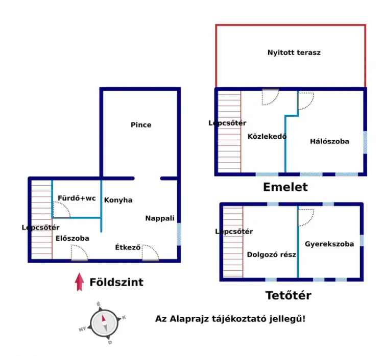 Eladó zártkerti családi ház csendes zsákutcában természeti közelségben