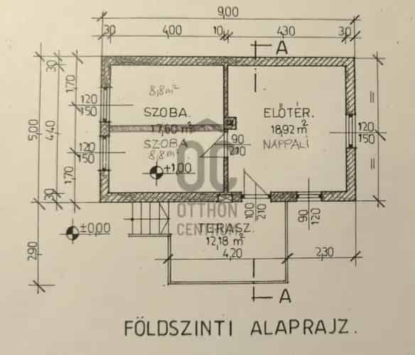 Mogyoródi családi ház eladó 3 szoba 1482nm telekkel