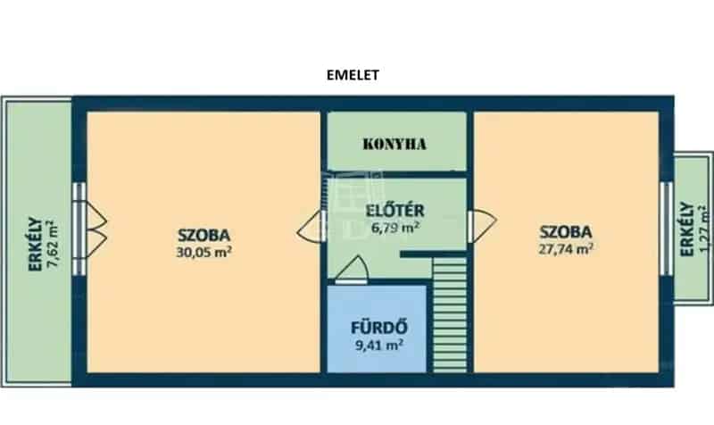 Sashegyi családi ház két lakrésszel, dupla garázzsal és napelemmel