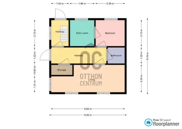 Ózdi eladó családi ház, H486023