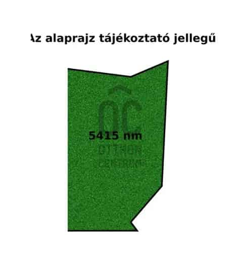 Sárvári eladó telek 5405 nm mezőgazdasági terület víz csatorna