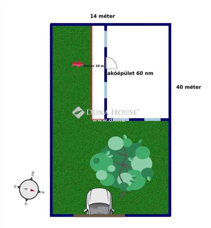 Telek eladó Tokajban befektetőknek 560 nm