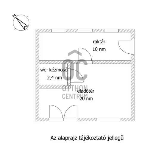 Budapest XXII kerület eladó üzlethelyiség 31nm