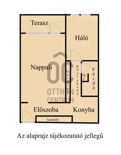 Váci eladó lakás Pilisi panorámával - 2 szobás teraszos lakás