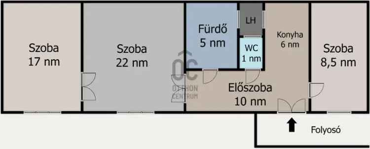 Budapest XIII kerület Újlipótváros 69 nm-es 2 1 szobás lakás eladó