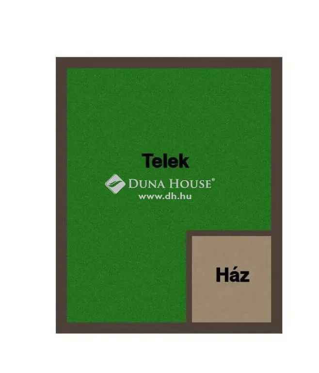 Deszken eladó telek beépíthető - ideális családi ház építésére