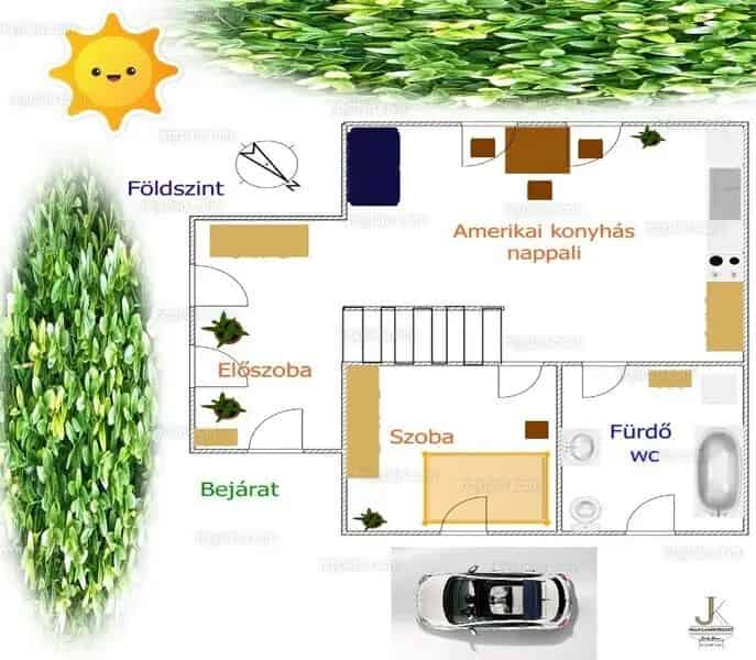 70m2-es Szigetelt Ház Monorierdőn Permakultúrás Kerttel