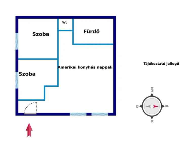 Ercsiben eladó felújított földszinti lakás saját kertrésszel