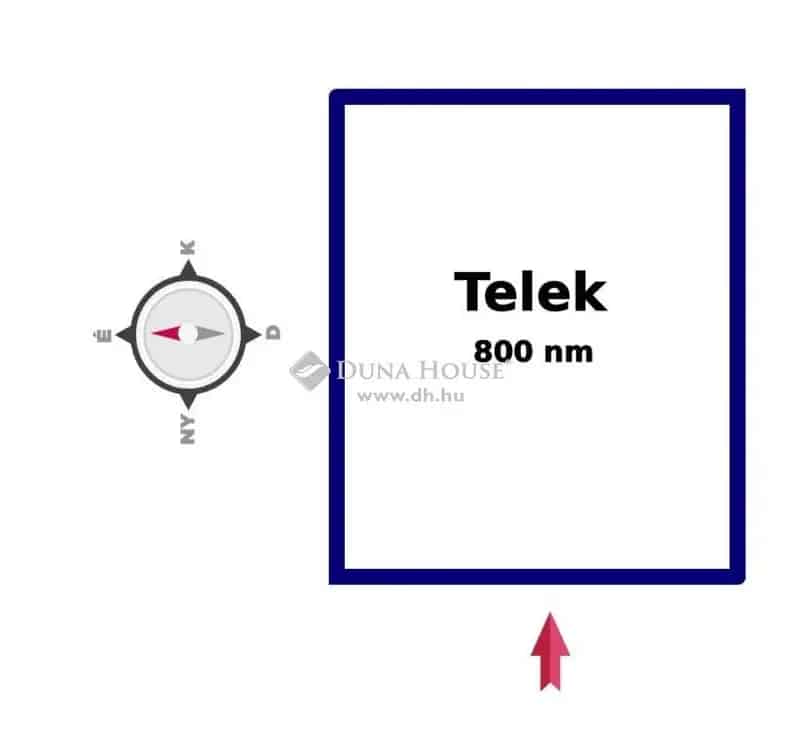 800 nm-es Telek Eladó Újfehértón