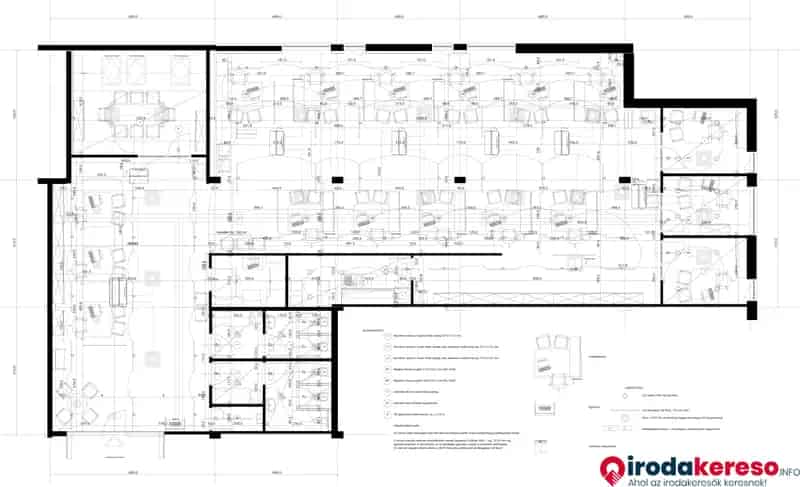309 m2-es Iroda Kiadó Meto Irodaházban
