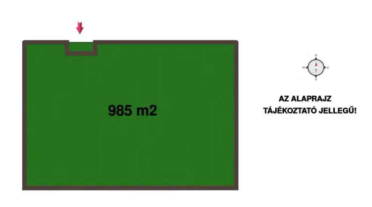 985m2-es Telek Gomba Felsőfarkasdon - Otthon Építésre vagy Befektetésre
