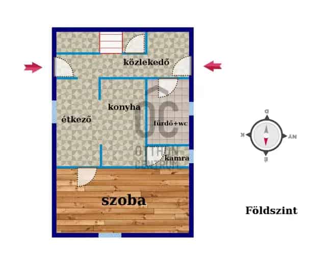Körmendi családi ház eladó 133nm 3 szoba garázzsal