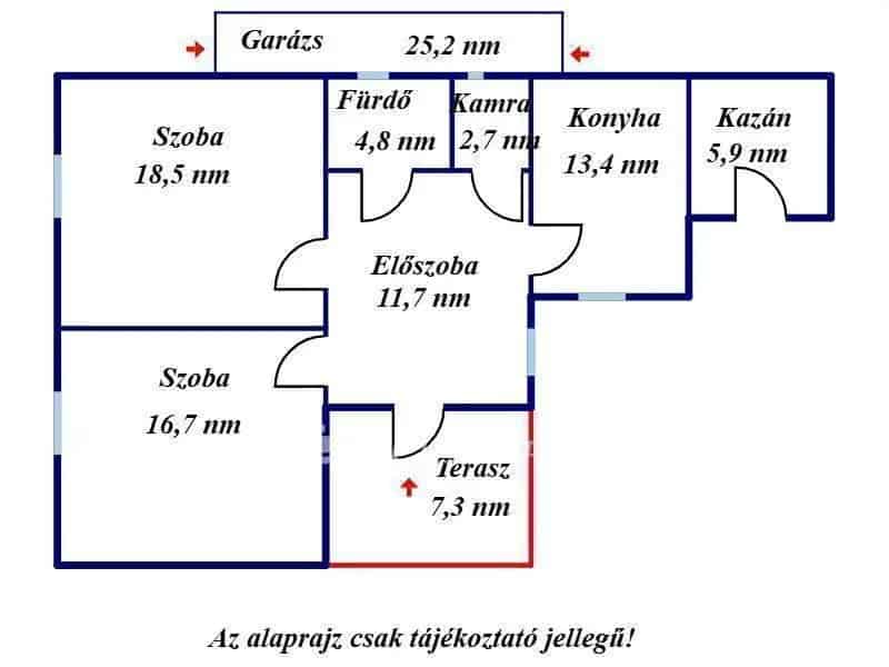 Felujitott csaldi haz Nagykorosi csendes utcaban
