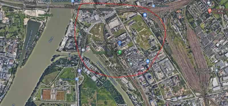 Budapest IX kerület eladó telek befektetőknek kiváló adottságokkal