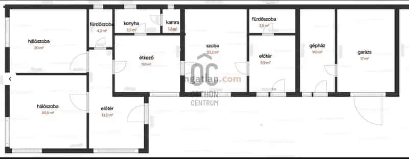 Felujítandó családi ház Pilisszentivánon 110nm 4 szoba