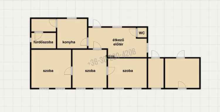 130 m2-es családi ház eladó Mosonmagyaróváron