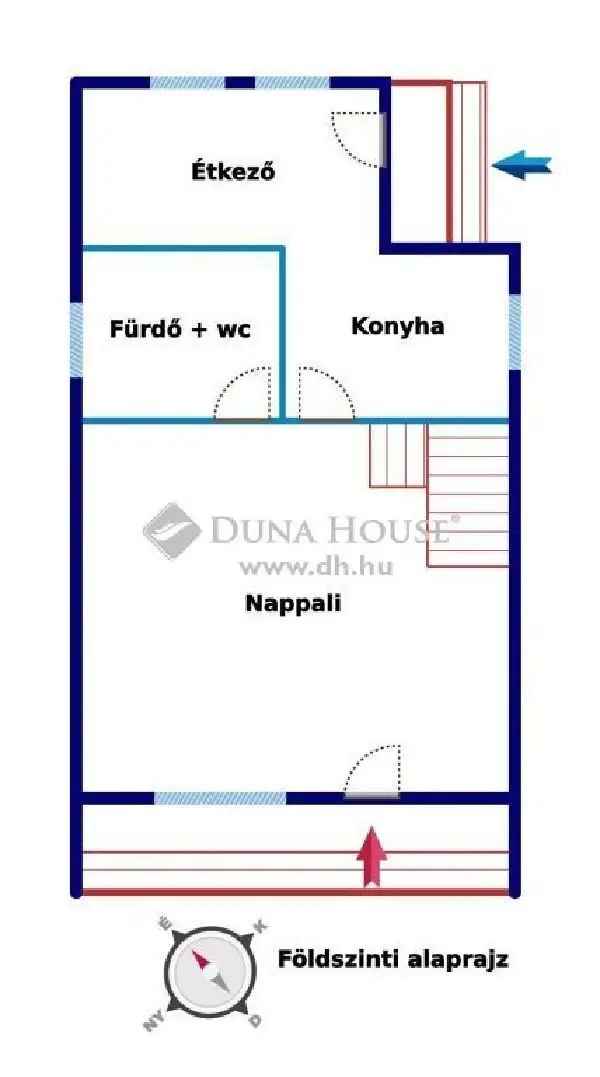 Gyógyfürdőhöz közeli felujitott 3 hálószobás apartman eladó