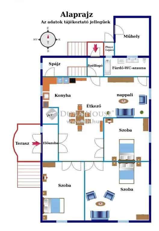 Nagypolgári Otthon Eladó Barcson - Hatalmas Terek és Apartman Lehetőség