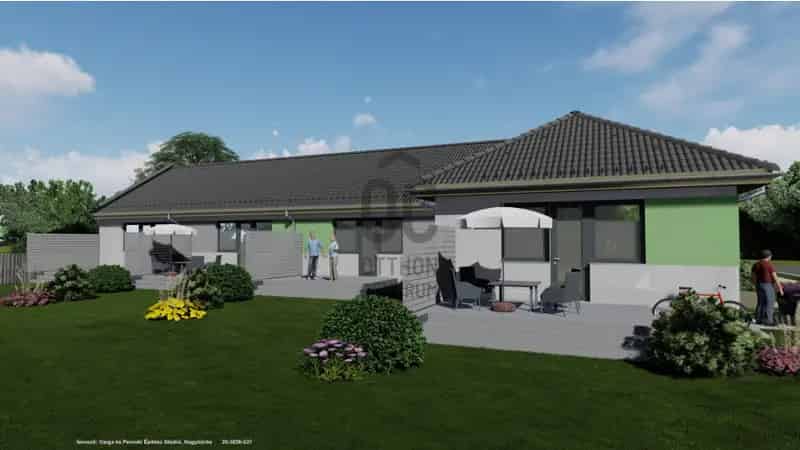 Kocséri új építésű sorház eladó - 67 m2 - terasz - kert