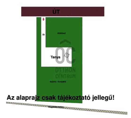 Jászberényi eladó telek 4 5HA Nagykáta határában