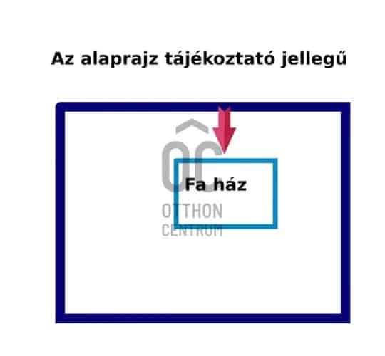 Délegyháza eladó nyaraló - 50 m2 faház