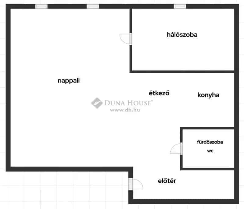 Belvárosi 45 nm-es lakás eladó - Ideális első lakásnak