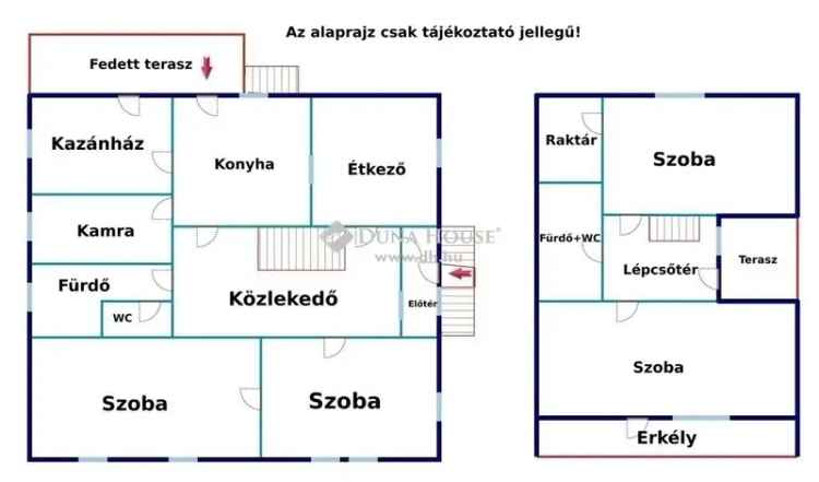 Nagykőrös Alszegi 4 szobás 139nm-es erkélyes ház 881nm-es telken
