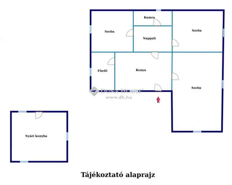 Sülysáp 3 szobás családi ház eladó - felújítandó