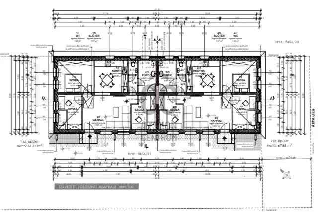 Cegléd Bédéd 67nm-es 3 hálószobás társasházi lakás eladó