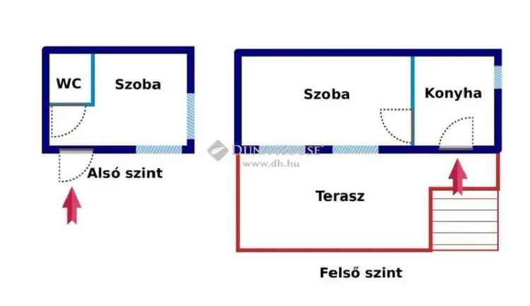 Neszmélyi zártkerti ingatlan eladó - 887 m2 telek - panoráma