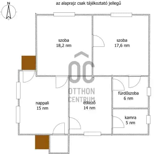 Farmosi eladó családi ház 75.6nm felújítandó