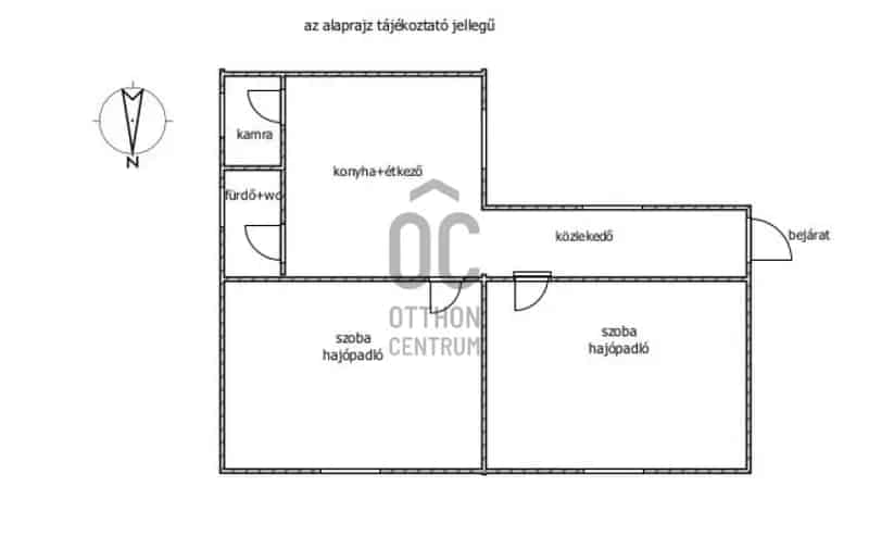 Bükön eladó családi ház - 2 szobás, csendes környék