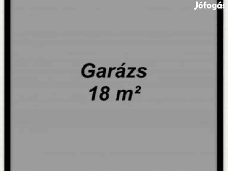 Eladó garázs Kiskundorozsma 18nm