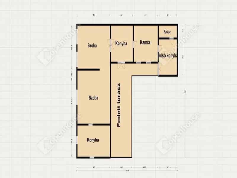 Kunszentmártoni családi ház eladó 115 m2