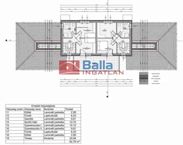 Siófok Belváros Ikerház Eladó 105 nm 3 szoba