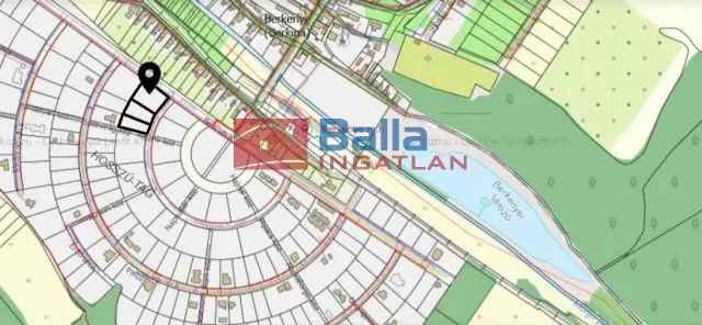 Berkenyei panorámás építési telek eladó