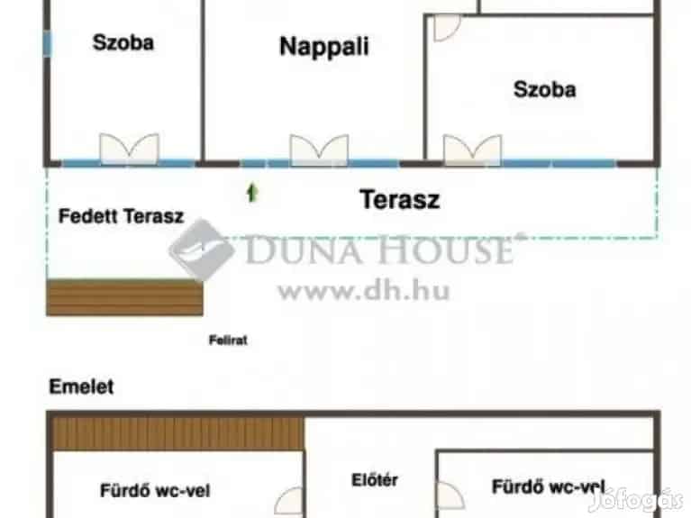 140 nm-es családi ház eladó Tihany Gödrösön privát stéggel