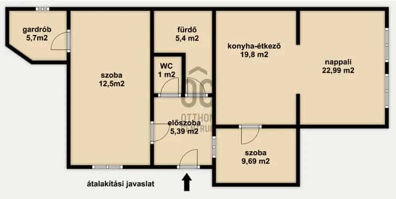 Budapest XXIII Kerulet 90 nm-es 2 szobas lakás eladó