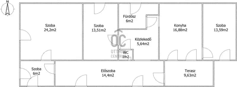Nagykőrösi családi ház eladó - részben felújított