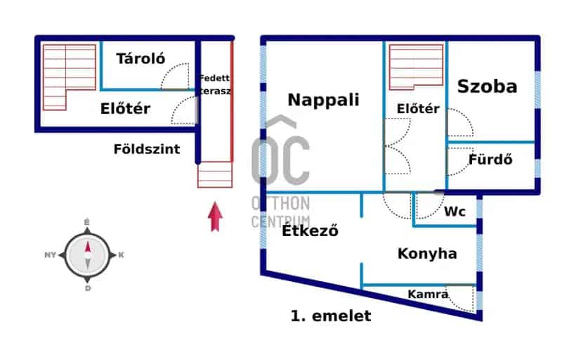 Nyíregyháza Korzó KÖZELÉBEN eladó 101 nm-es Tégla lakás