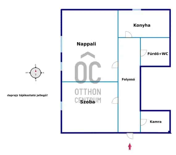 Lovászii eladó lakás 47nm földszint garázzsal