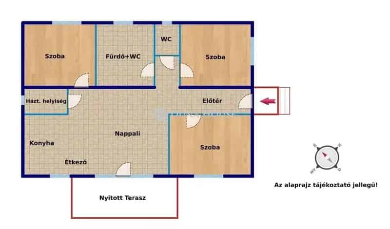 Újépítésű családi ház Veszprémben - 4 szoba - 94 nm
