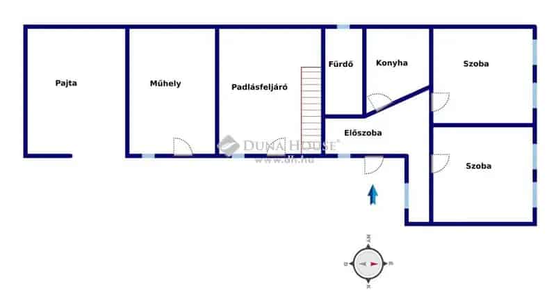 Szany - Felújított családi ház 1665 m2 telekkel eladó