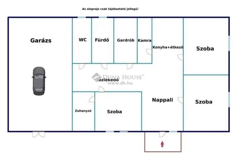 Eladó ház Monorierdőn 3 szobával és saját garázzsal