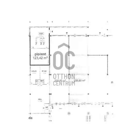 Eladó kereskedelmi ingatlan Debrecen Józsa városrészén, 221 m2, forgalmas helyen