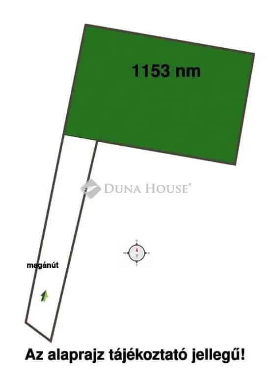 Bándi építési telek eladó - 1153 nm - 2 lakásos